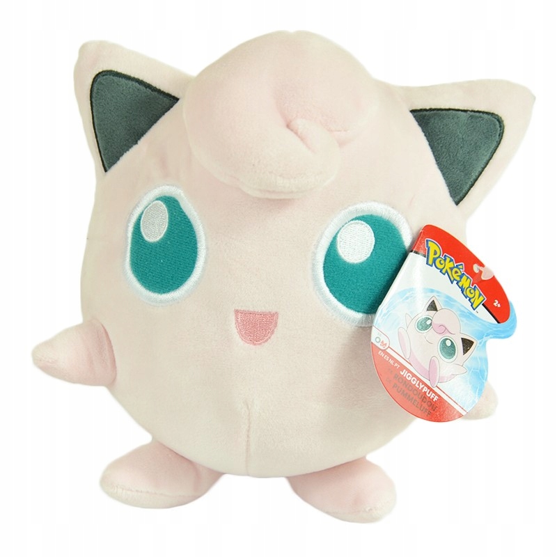ORYGINALNY JIGGLYPUFF POKEMON MASKOTKA PLUSZAK 24H