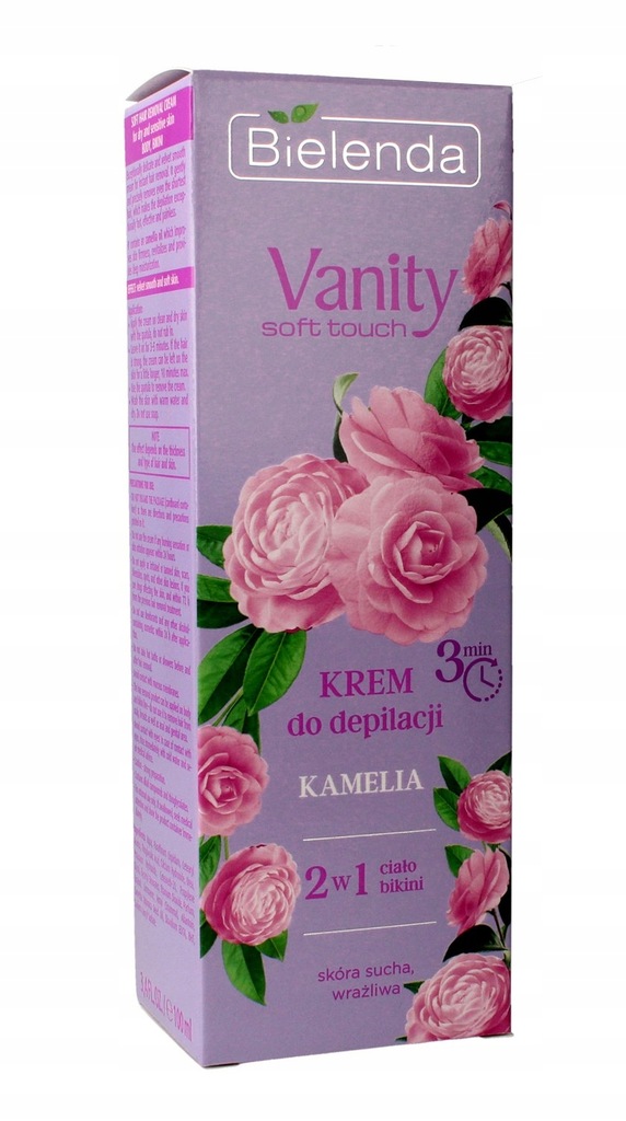 Bielenda Vanity Krem do depilacji 2w1 Kamelia 100m