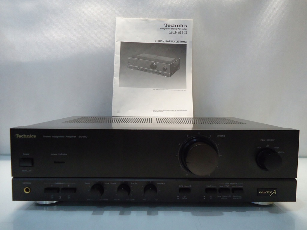 WZMACNIACZ TECHNICS SU-810 + PAPIERY !!!