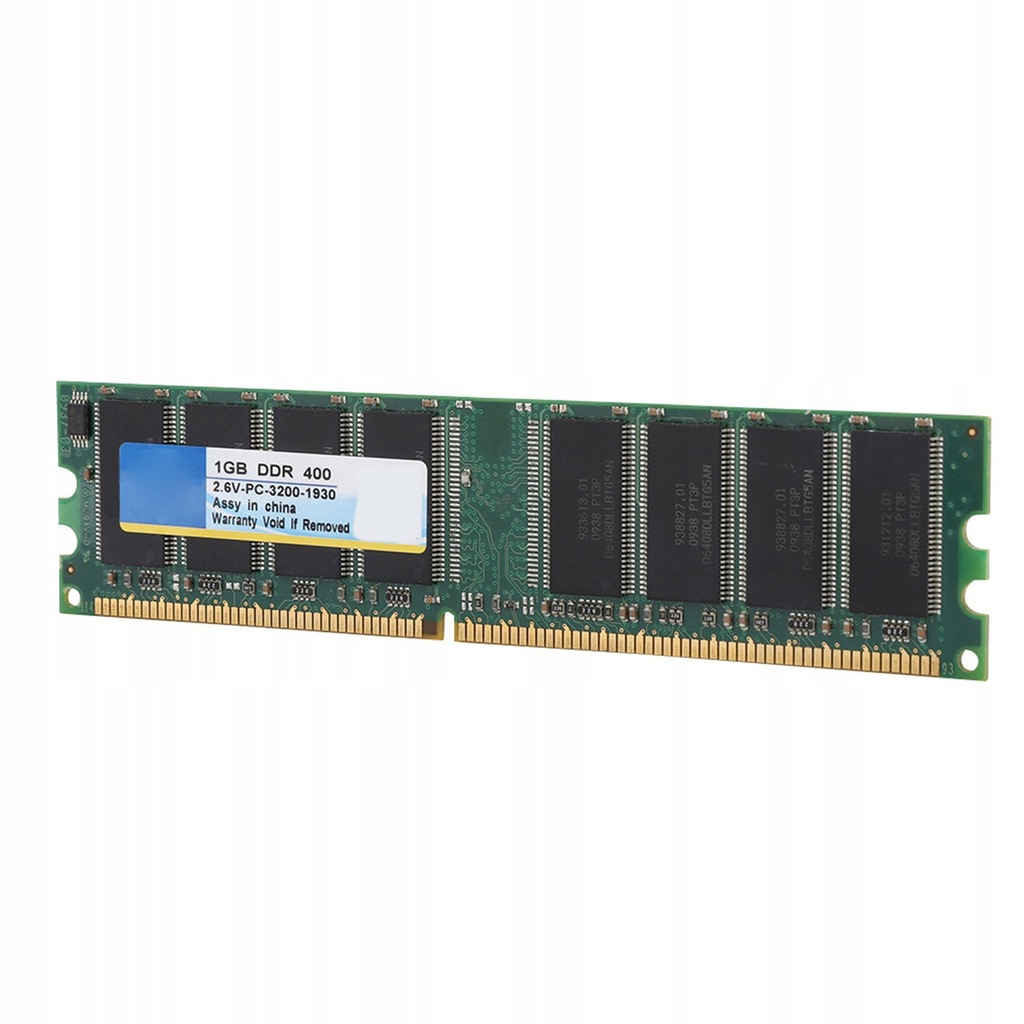 1G DDR 400MHz PC3200 184Pin Pamięć RAM komputera