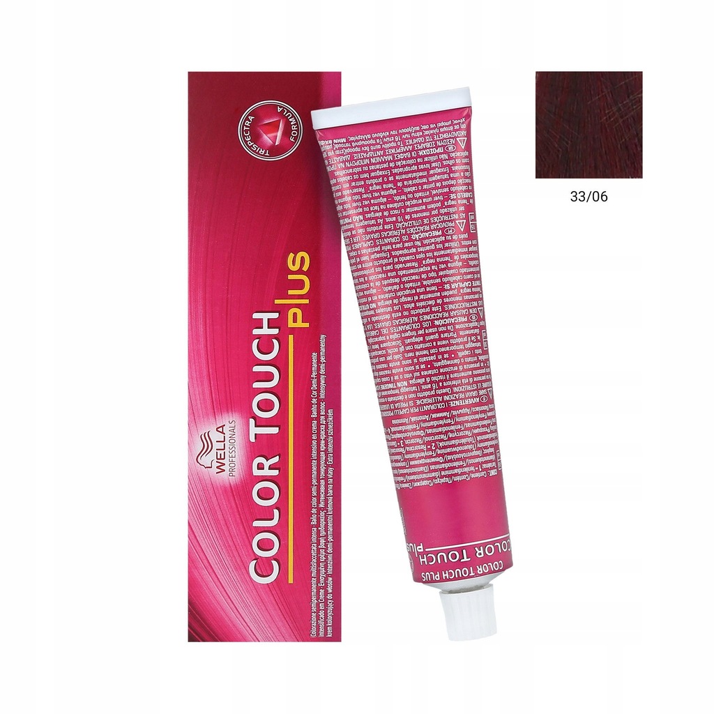 WELLA COLOR TOUCH PLUS Farba w kremie 60ml 33/06