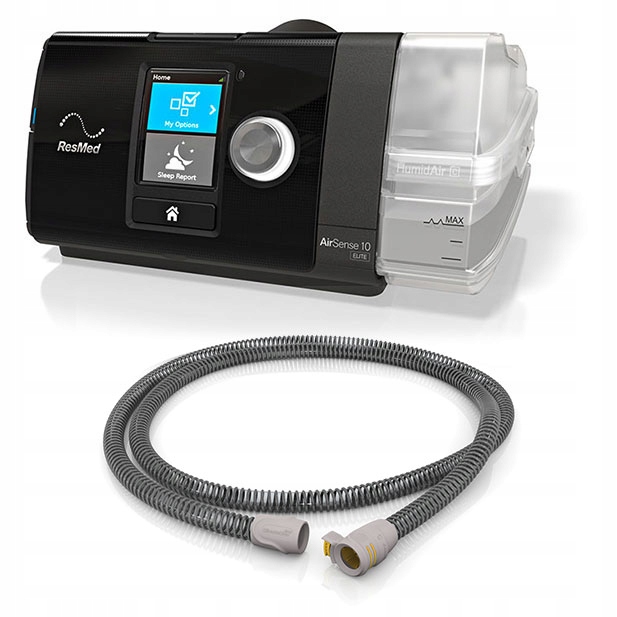 Aparat do bezdechu sennego CPAP RESMED z maską