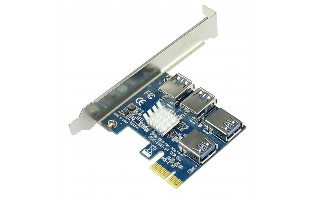 Купить Адаптер Riser PCI-E USB RISER SPLITTER для экскаватора: отзывы, фото, характеристики в интерне-магазине Aredi.ru