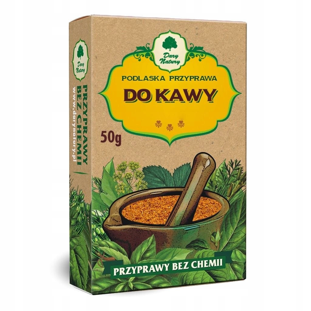 PODLASKA PRZYPRAWA DO KAWY BEZGLUTENOWA 50 g - DAR