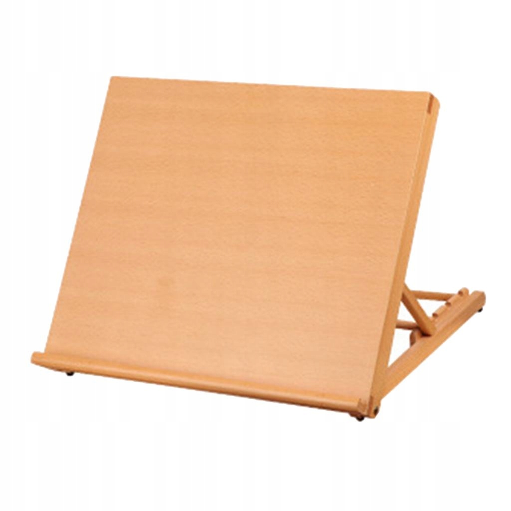 Adjust Height Wood Desk Table Easel, Premium Beechwood Drawing 45x35x30cm