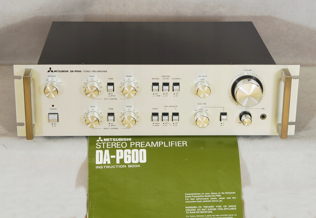 DIATONE DA-P600 プリアンプ コントロールアンプ 美品動作品！