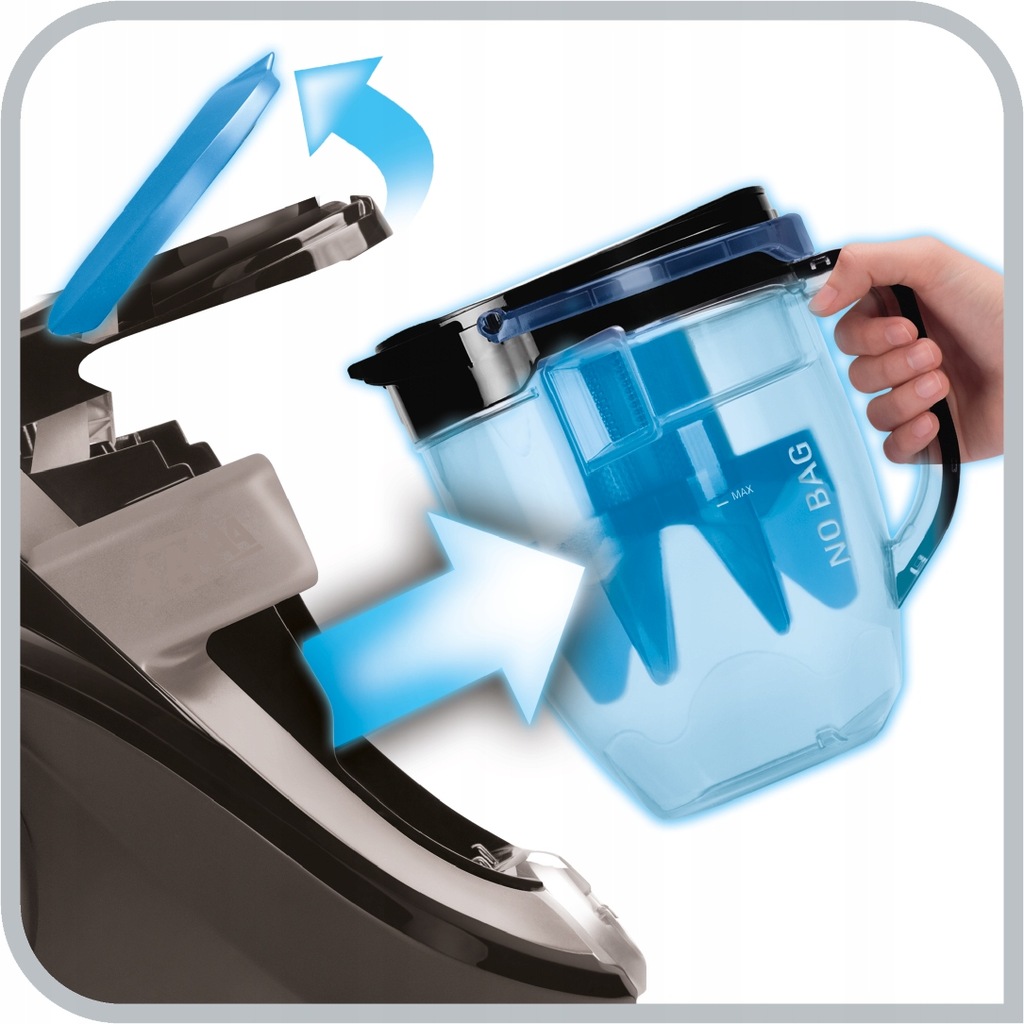 Odkurzacz bezworkowy TEFAL Cyclonic 4A Pro TW7647 - 7815831116 - oficjalne archi