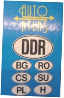 Auto Atlas DDR - praca zbiorowa