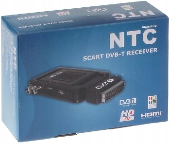 TUNER CYFROWY DO ODBIORU DVB-T HD NTC-22HD