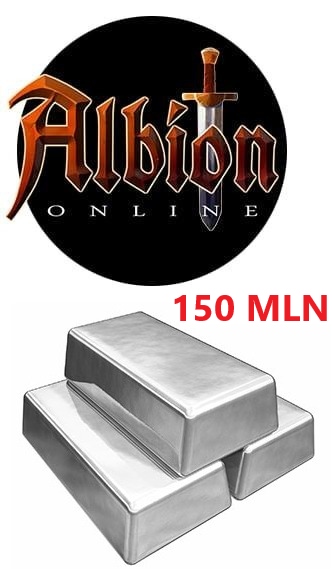 ALBION ONLINE SREBRO - 150KK 150 MLN