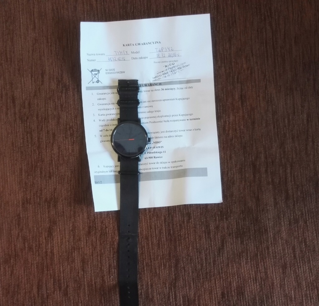 Zegarek Timex T2P372