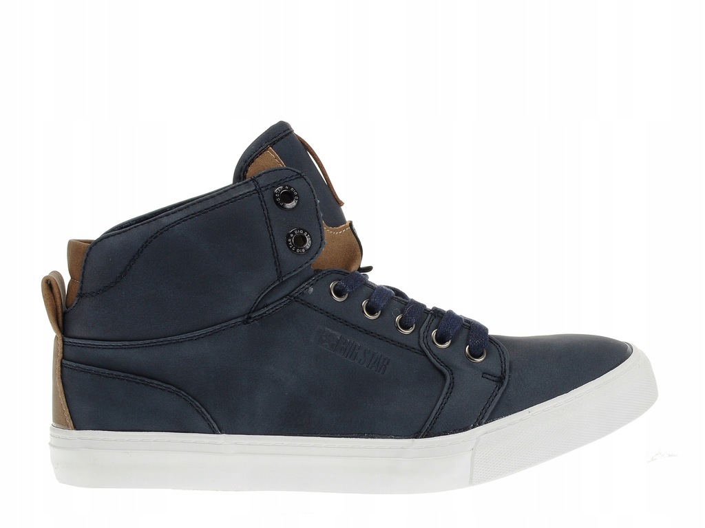 Buty Męskie Trampki Big Star Y174434 Navy (42)