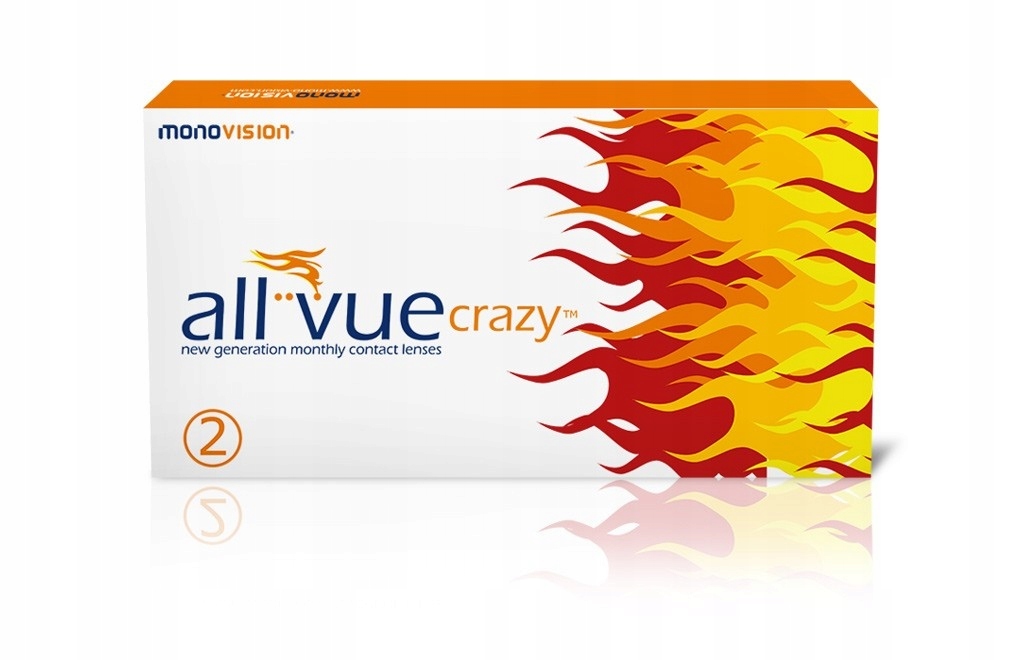 Soczewki kontaktowe All Vue Crazy 2 szt DevilGreen