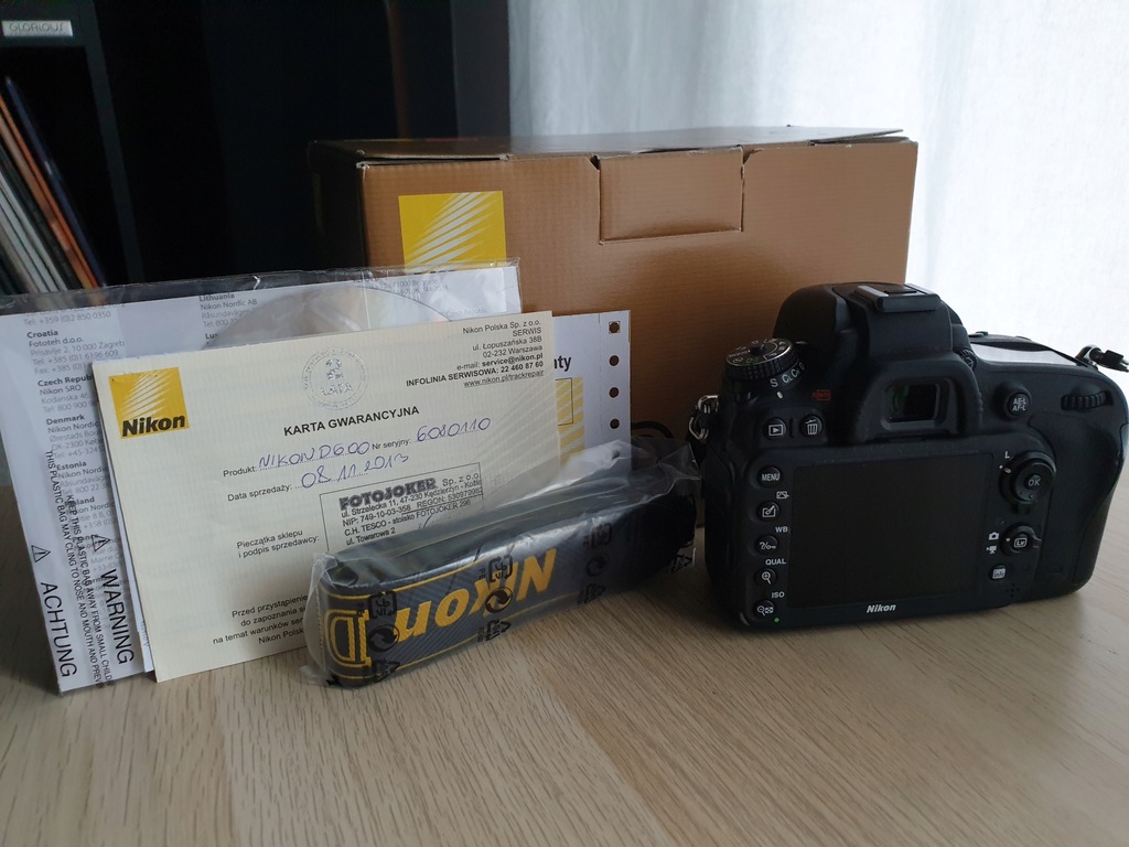 Lustrzanka Nikon D600 korpus