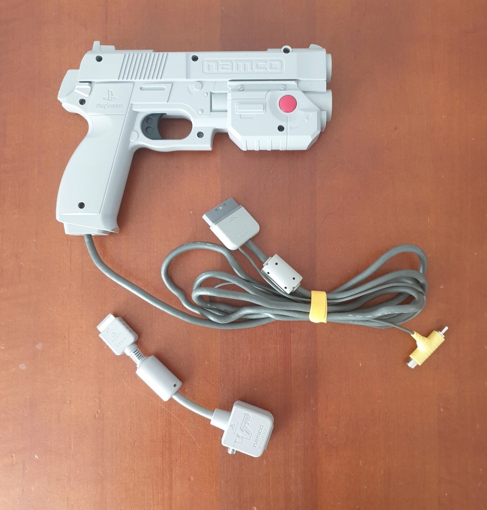 Pistolet PSX G-Con45 NAMCO PSone PS2 ADAPTER!
