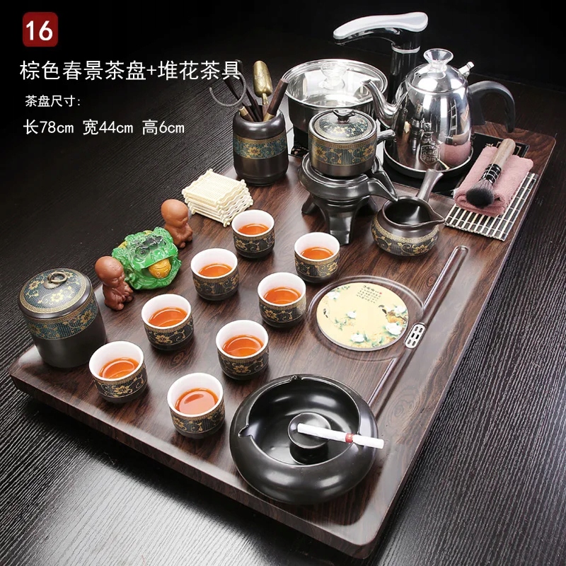 Luksusowy chiński zestaw do herbaty ceremonia automatyczny zaparzacz