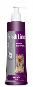 FRESH LINE szampon z odżywką dla psów rasy York 22