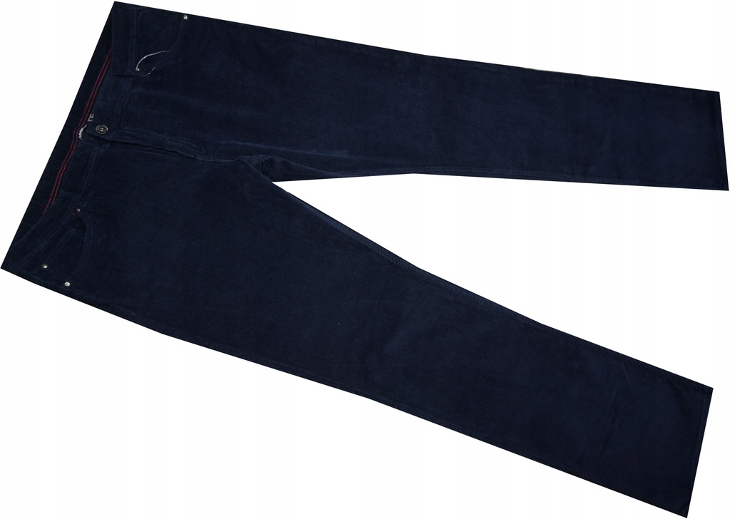 LIVERGY_W42 L34_SPODNIE sztruks Z ELASTANEM NOWE V746