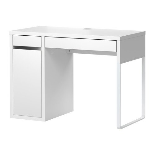 IKEA MICKE biurko z szafką 105x75x50 BIAŁE NOWE