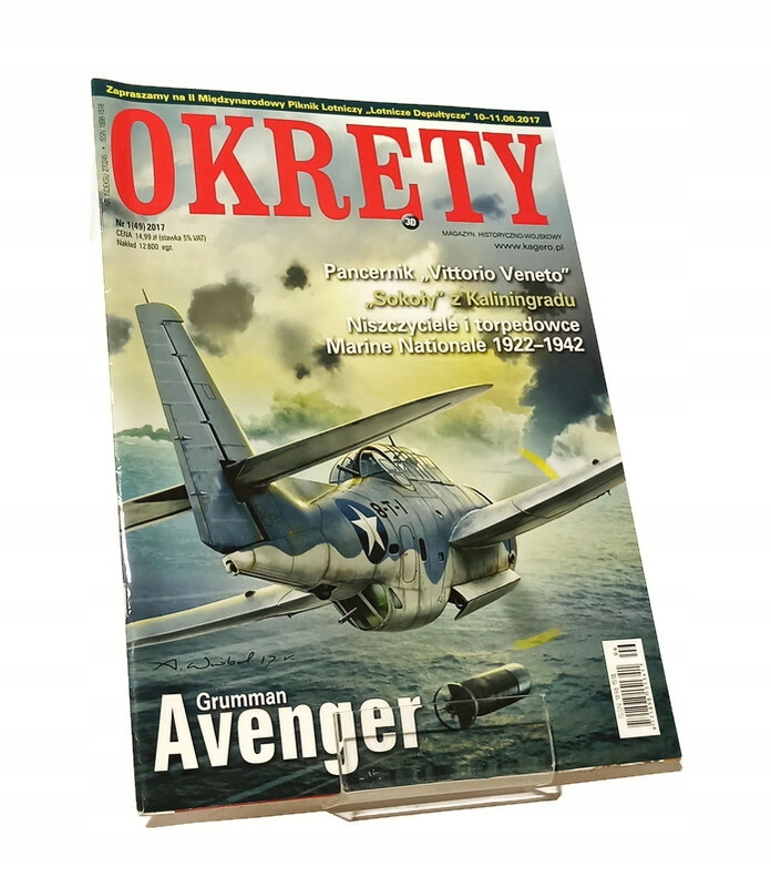 OKRĘTY MAGAZYN 1(49) 2017 GRUMMAN AVENGER