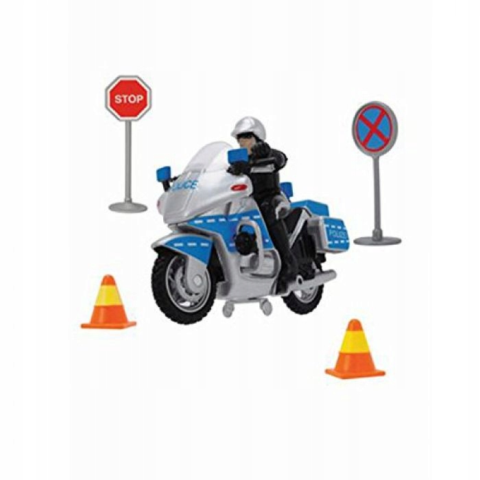 Dickie Toys Police Bike Set (MultiColour) 7628057042 oficjalne
