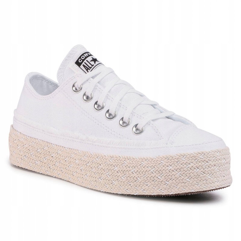 CONVERSE CTAS ESPADRILLE OX 567686C # BIAŁE # 39