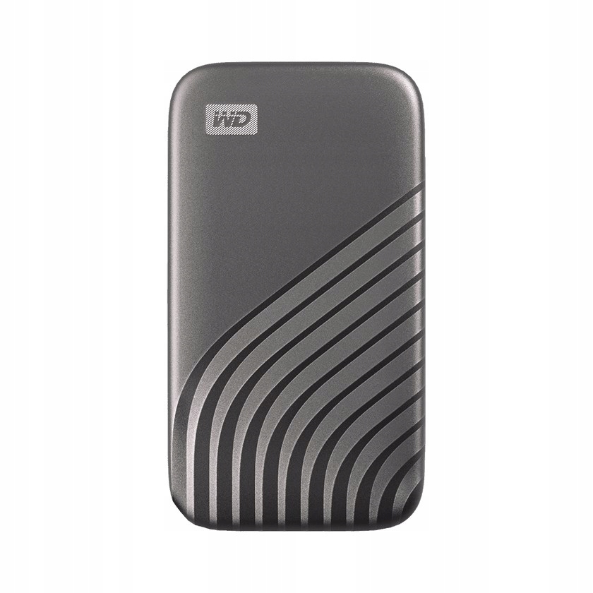 Dysk zewnętrzny SSD WD My Passport (2TB; USB 3.2 Gen 2; Szary; WDBAGF0020BG