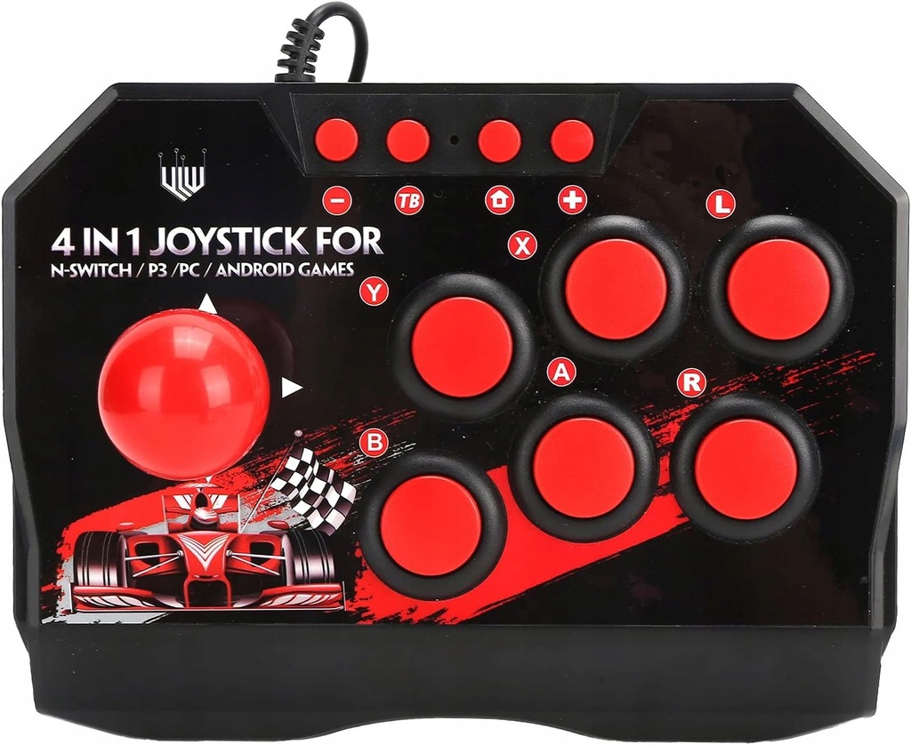 Arcade Fight Stick Wired Arcade Joystick Gry