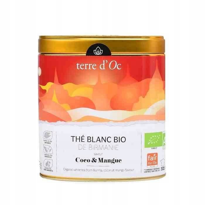 TD-Herbata biała 40g kokos/mango, White tea
