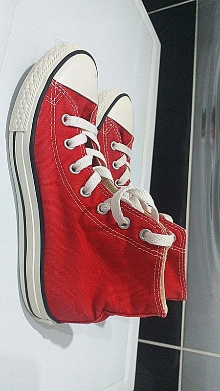 Czerwone trampki Converse