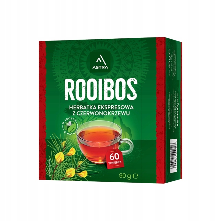 ASTRA HERBATA ROOIBOS 60 TOREBEK 90 G