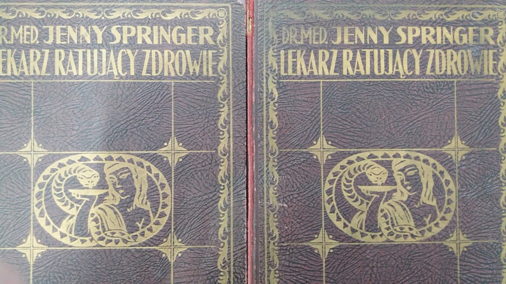 Springer LEKARZ RATUJĄCY ZDROWIE 2 TOMY