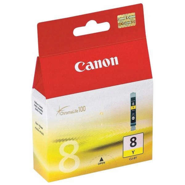 Canon oryginalny ink / tusz CLI8Y, yellow, 490s, 1