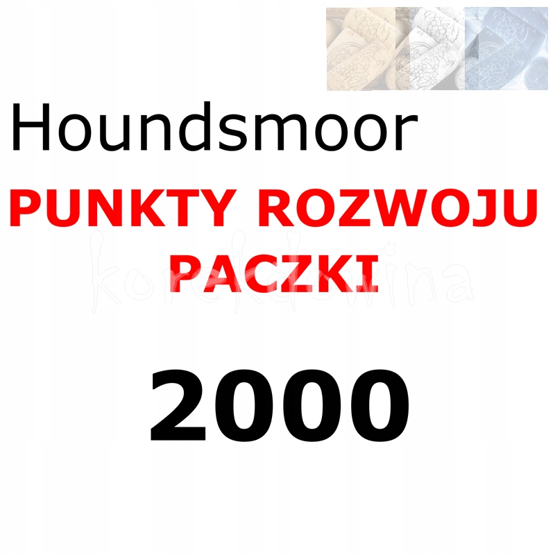 2000PR do INWENTARZA PACZKI FOE H Houndsmoor FORGE OF EMPIRES