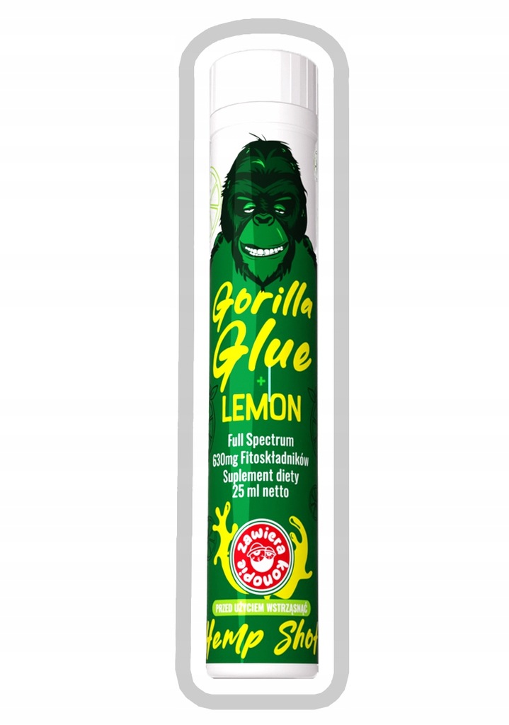 Hemp Shot 630 mg !!! I Gorilla Glue + Lemon I Olejek Konopny CBD I GRATIS!!