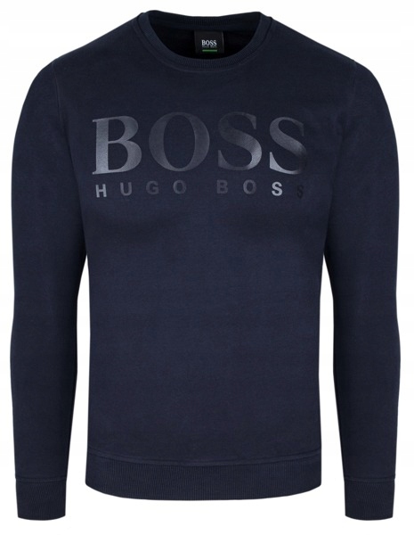 HUGO BOSS klasyczna bluza sportowa granat r.XL