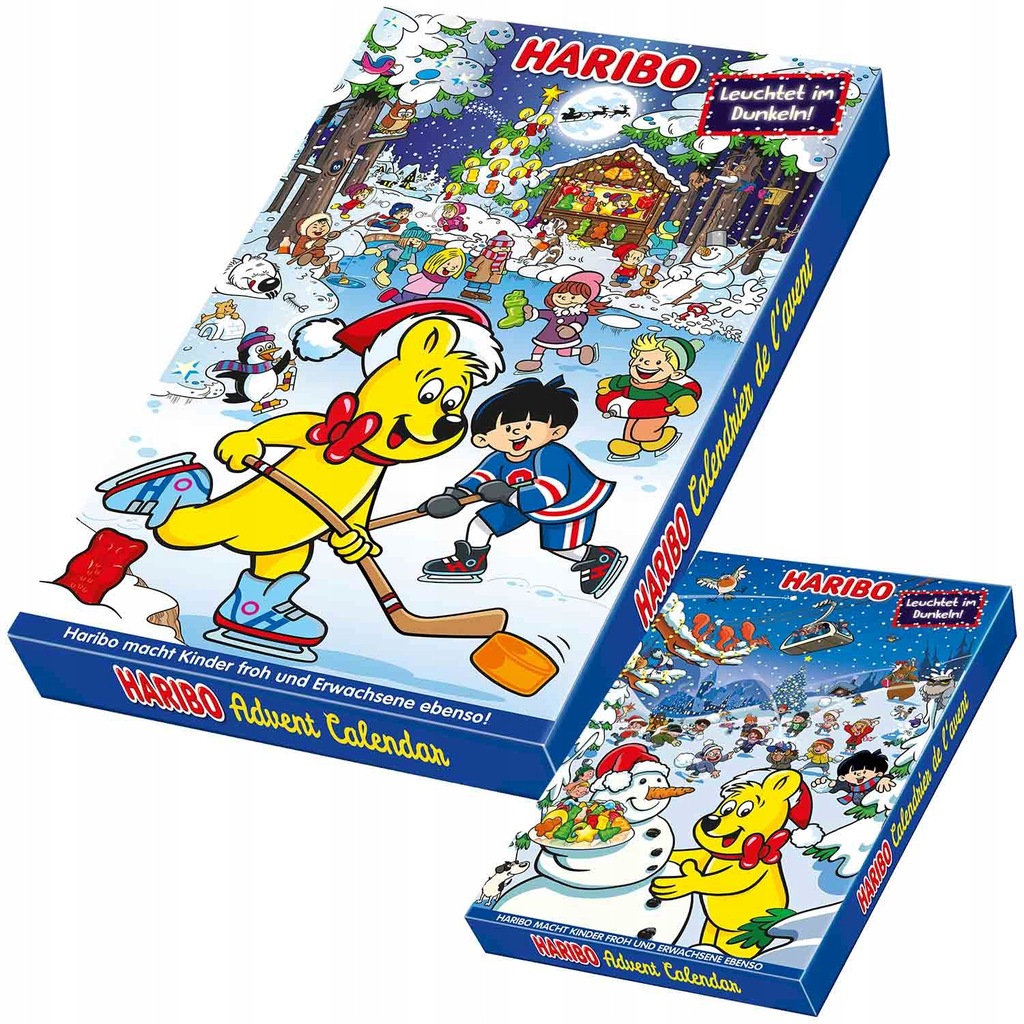 Haribo XL Kalendarz Adwentowy z żelkami 300g 12800984072 oficjalne