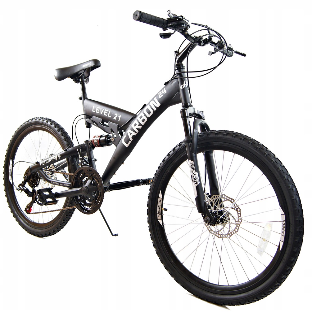 ROWER GÓRSKI 24 Z AMORTYZATOREM LEKKI MĘSKI DAMSKI - 8587973276