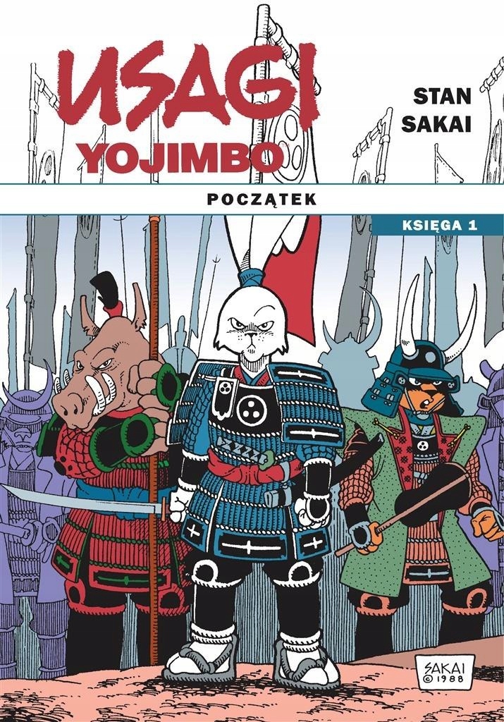 Usagi Yojimbo. Początek. Księga 1