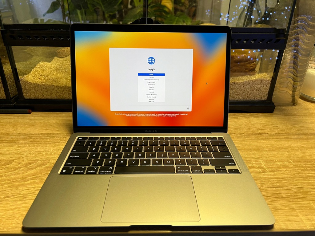 Laptop MacBook Air M1 13,3 " Apple M 8 GB / 256 GB szary | JAK NOWY