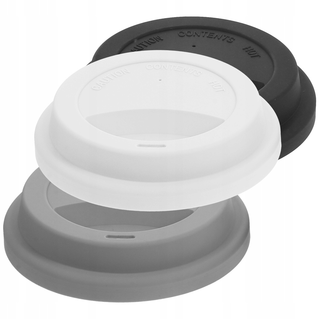 CUP BEVERAGE PAN POT DISTINGUISH CUPS SILICONE LID COFFEE LIDS