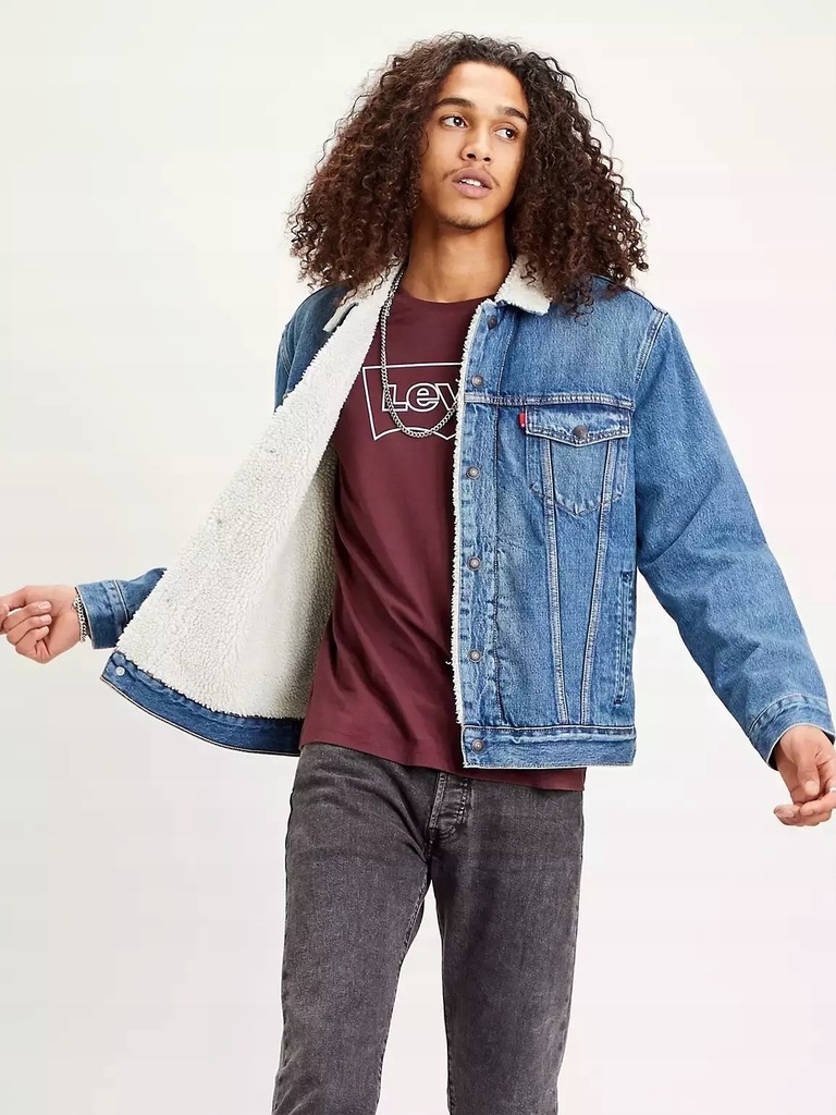 Katana Levi's Type 3 Sherpa Trucker Fable XXL