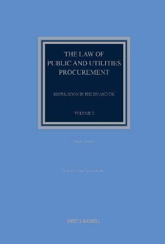 Law of Public and Utilities Procurement Volume 2