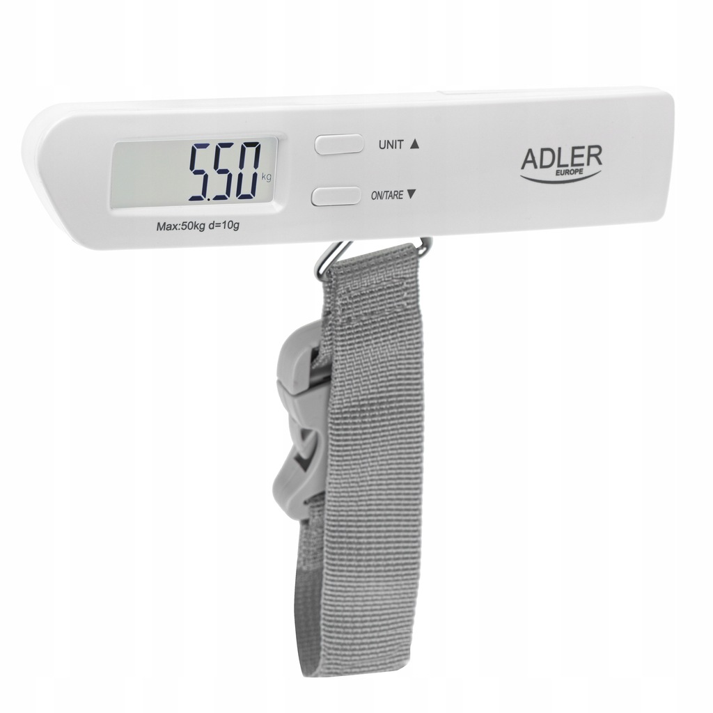 Adler | Travel Luggage Scale | AD 8191 | Maksymalna waga (udźwig) 50 kg | D
