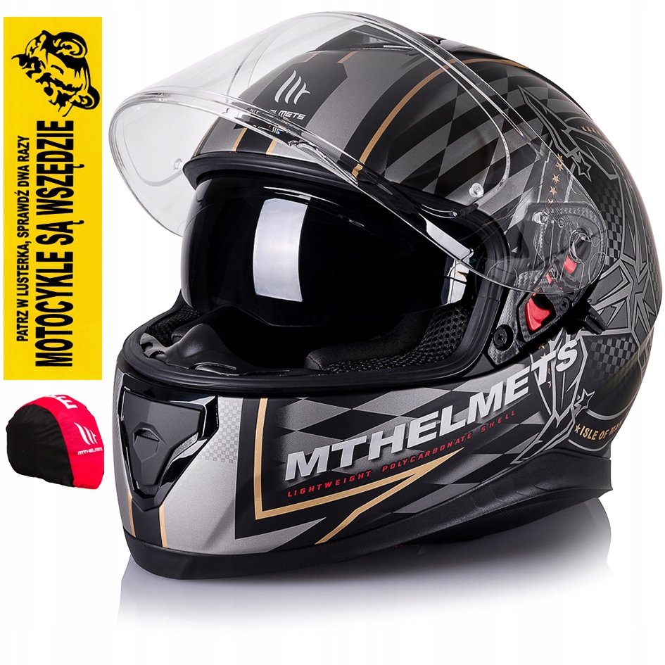 KASK INTEGRALNY MT THUNDER 3 ISLE OF MAN M