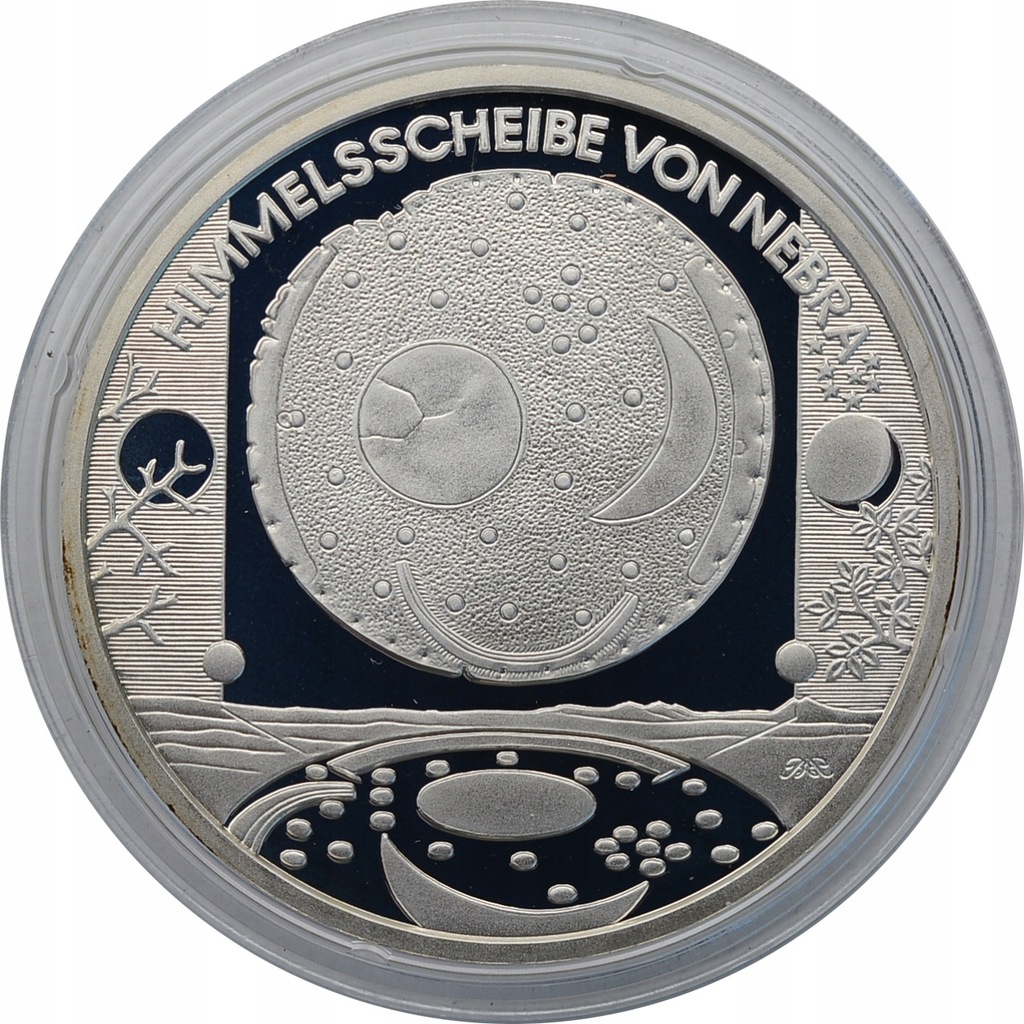 20.rr.NIEMCY, 10 EURO 2008 A DYSK z NEBRY proof