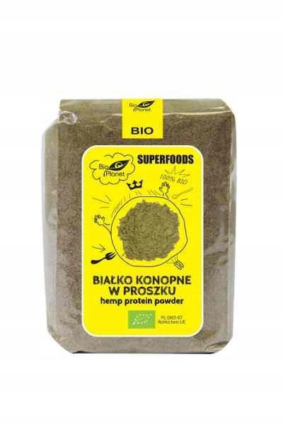 BIAŁKO KONOPNE W PROSZKU BIO 350 g - BIO PLANET