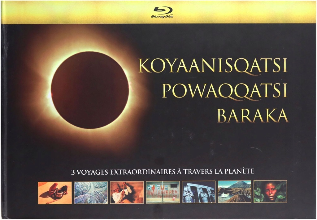 KOYAANISQATSI / POWAQQATSI / BARAKA [BOX] [3XBLU-RAY]+[DVD]
