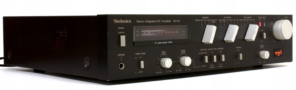 TECHNICS SU-V5 POTĘŻNY WZMACNIACZ STEREO 515 WATT