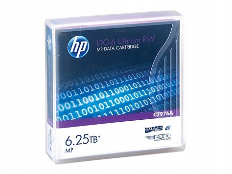 Hewlett Packard Enterprise LTO-6 Ultrium 6.25TB Mp